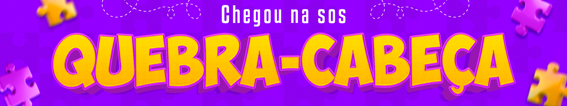 Banner quebra-cabeça