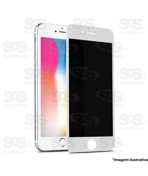 Película De Privacidade 3D Branca Iphone 7G/8G