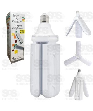 Lâmpada LED 3 Hélices 45W Caerus CRS-1149