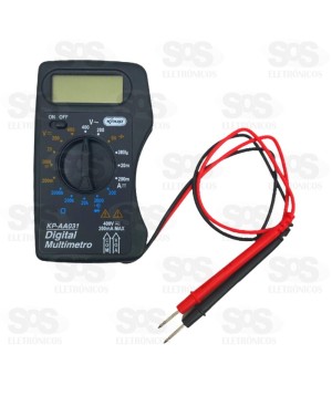 Multímetro Digital Portátil Knup kp-aa031