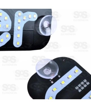 Painel LED Luminoso Uber 5v Branca USB