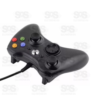 Controle Com Fio Xbox 360 Caerus CRS-GM08