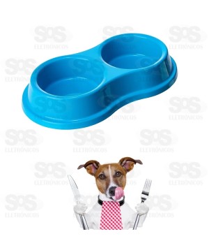 Comedouro Duplo Para Animais