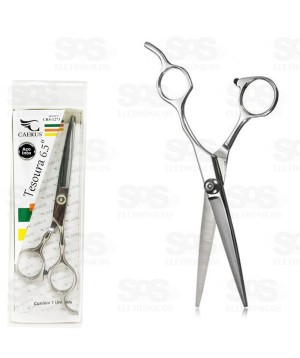 Tesoura Fio Liso Para Cabelos 6.5 Caerus CRS-1273