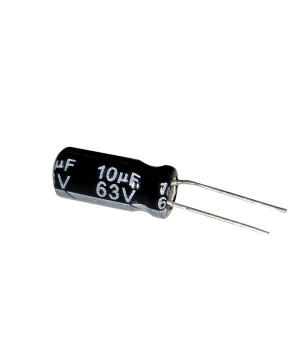 Capacitor Eletrolítico 10uf 63v 5x11 105° Com 10 Unidades