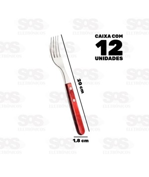 Kit Garfo De Mesa Opala/Madras Com 12 Unidades CRS-2628 1101