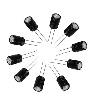 Capacitor Eletrolítico 3300uf 16v 13x25 105° Com 10 Unidades