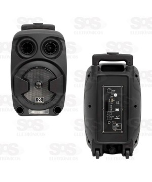 Caixa De Som Sem Fio 12W Trolley Mox MO-S660