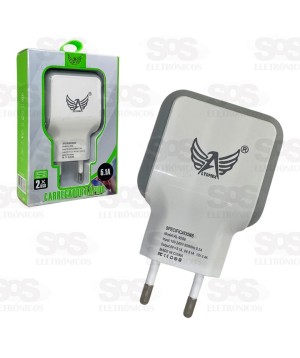 Carregador Rápido 5.1A 2USB Altomex AL-9208