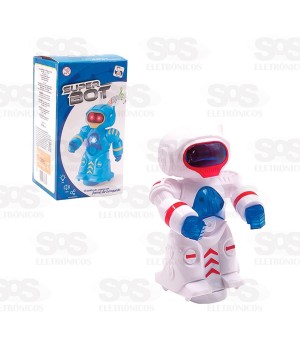 Robô Bate E Volta Com Sons E Luzes Pica-Pau 3874