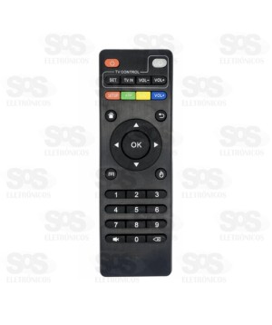 Controle Remoto Smart Box modelos mxq pro LE-7490 Maxx 8196