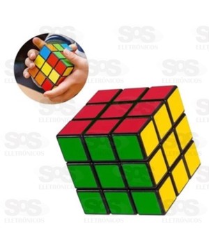 Cubo Mágico de Plástico 6,5 cm Toy King TK-1016