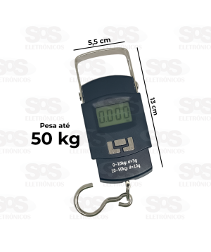 Balança Digital Pêndulo Capacidade 50 Quilos CRS-2512