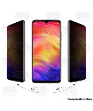 Película De Privacidade 3D Preta Redmi Note 11 4G