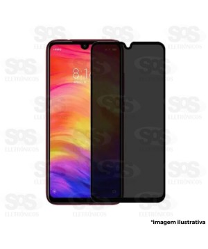 Película De Privacidade 3D Preta Redmi 10 Prime