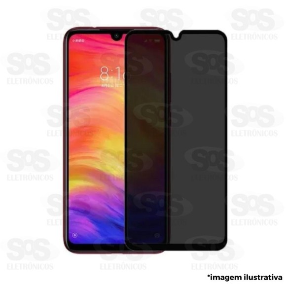 Película De Privacidade 3D Preta Redmi 10 Prime