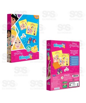 Jogo de Bingo Princesas Disney - Toyster