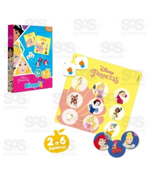 Jogo de Bingo Princesas Disney - Toyster