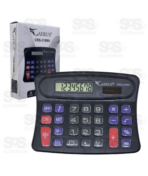 Calculadora 8 Dígitos Com Som Caerus CRS-310MA