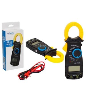 Alicate Amperímetro Com Visor De LED MD-Y400