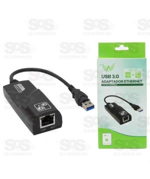 Adaptador Conversor USB 3.0 para RJ45 Altomex AU-25