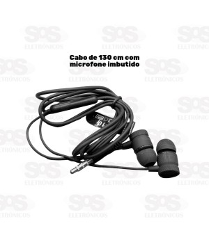 Fone Auricular Com Microfone Altomex AT-10