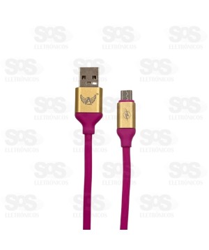 Cabo De Dados Micro USB V8 1,2 Metros Cores Sortidas Altomex