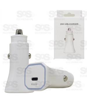 Carregador Veicular 20W Turbo Type-C Altomex AL-9809