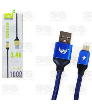 Cabo Micro USB V8 3.4A Altomex AL-2063-V8