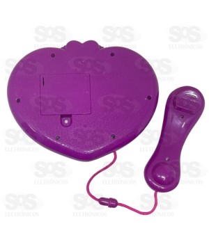 Telefone Infantil Musical Frutinhas Com Luzes TK-AB3303