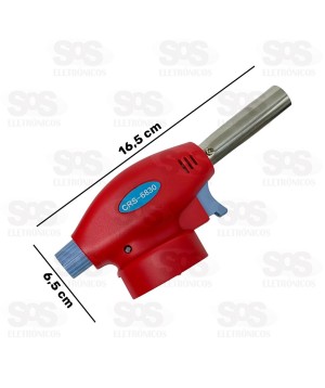 Maçarico Portátil Recarregável Caerus CRS-6830/2542