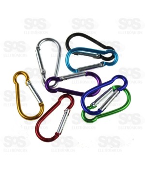 Chaveiro Mosquetão Com 12 Unidades Caerus CRS-1419