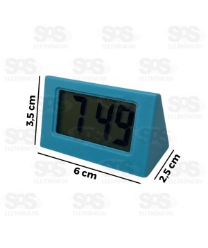 Mini Relógio Decorativo Com Fita Dupla Face HX6162