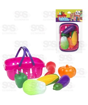 Cesta Hortifruti 7 Peças Pica -Pau 728