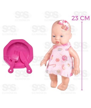 Boneca Nicinha Papinha Nova Toys 1119