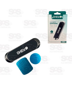 Suporte Para Smartphone Slim Magnético Alumínio Ohey FF0057