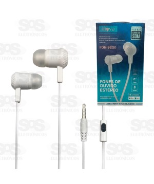 Fone De Ouvido Com Microfone Estéreo Inova FON-9830