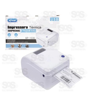 Impressora Térmica Para Etiquetas Knup KP-1030