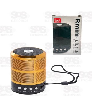 Mini Caixa de Som Bluetooth Altomex WS-887K