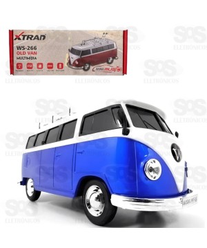 Caixa De Som Bluetooth Kombi Old Van  WS-266
