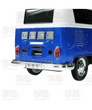 Caixa De Som Bluetooth Kombi Old Van  WS-266