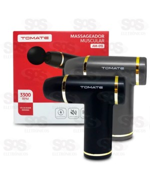 Massageador Muscular Recarregável 8 Velocidades Tomate AM-013
