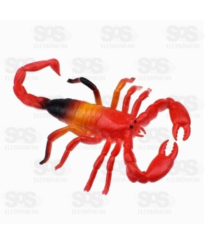 Escorpião De Borracha Colorida Toy King TK-AB4917