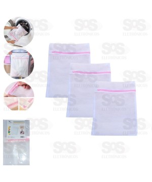 Saco Para Lavar Roupas Delicadas 40x50 cm Caerus 1215