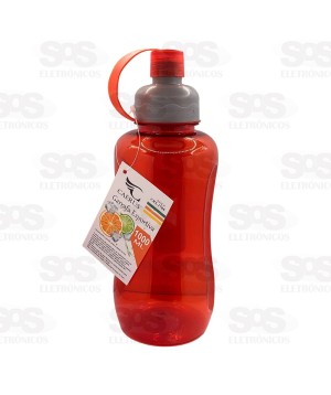 Garrafa Esportiva Transparente 1000ml Caerus CRS-1704