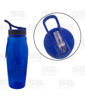 Garrafa Esportiva Transparente 750ml Caerus CRS-1718