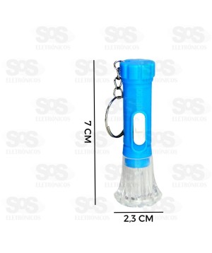 Kit Chaveiro Lanterna De LED 12 Unidades Caerus CRS-1427