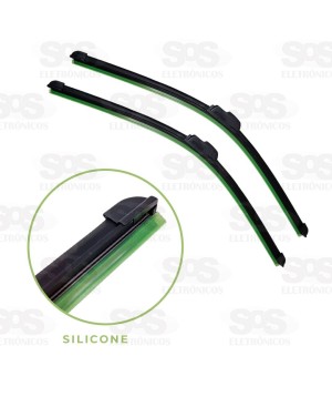 Limpador De Para-Brisa Siliconado 66cm CRS-6095