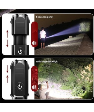 Mini Lanterna LED Recarregável Ajustável Altomex AL-1909