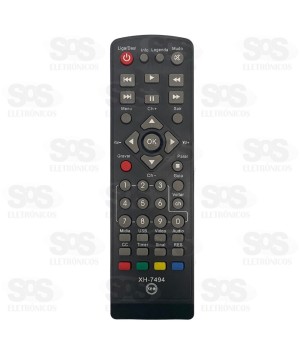 Controle Remoto Keo E Intelbras XH 7494